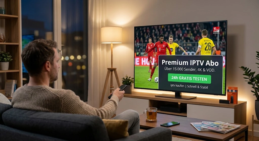 IPTV kaufen 2026: Zukunft des Fernsehens mit 4K und Live-Sport